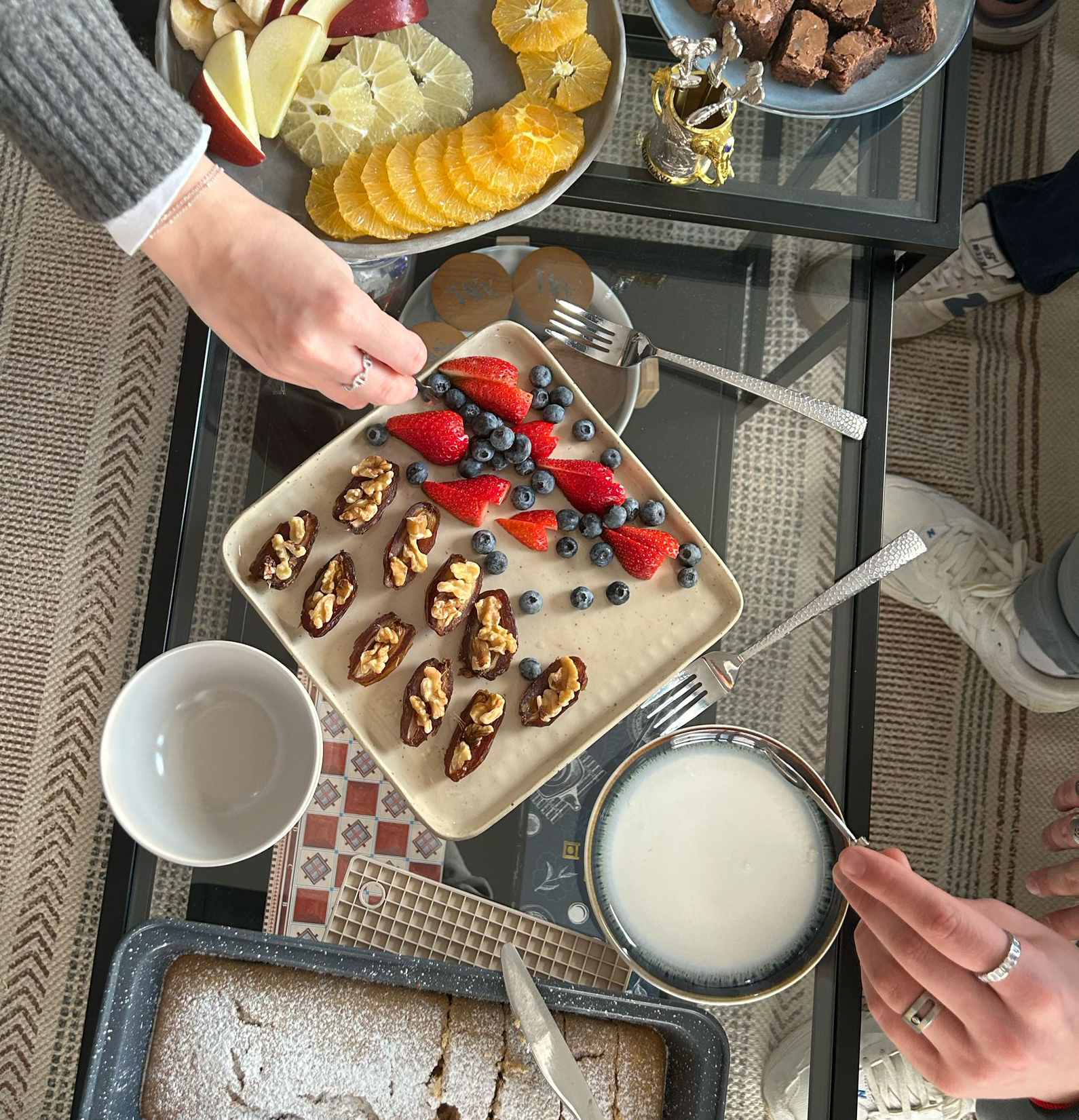 Fresh healthy food preparation